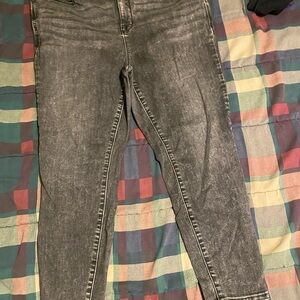 torrid Black Washed Skinny Jeans 20S